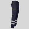 PANTALON UNISEX MULTIBOLSILLOS ELASTICO GAMO COMBI + 2 BANDAS REFLECT. GARYS