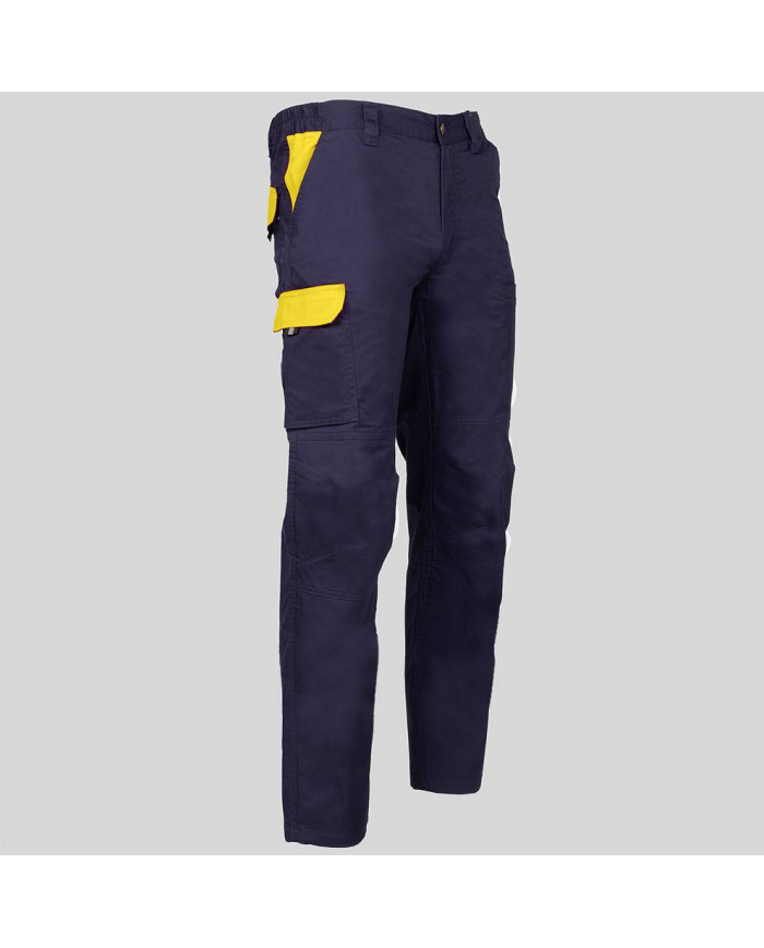PANTALON UNISEX MULTIBOLSILLOS ELASTICO ARCE COMBINADO GARYS