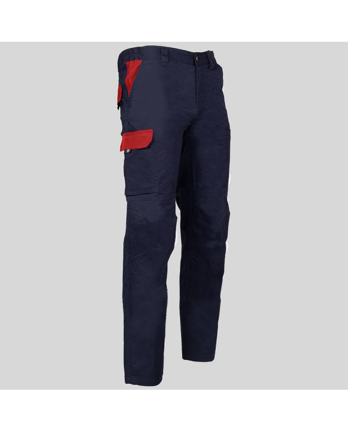 PANTALON UNISEX MULTIBOLSILLOS ELASTICO ARCE COMBINADO GARYS