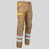 PANTALON UNISEX MULTIBOLSILLOS ELASTICO ARCE COMBI + 2 BANDAS REFLECT. GARYS