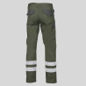 PANTALON UNISEX MULTIBOLSILLOS ELASTICO ARCE COMBI + 2 BANDAS REFLECT. GARYS