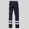 PANTALON UNISEX MULTIBOLSILLOS ELASTICO ARCE COMBI + 2 BANDAS REFLECT. GARYS