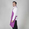 DELANTAL CON PETO Y BOLSILLO 90x75 CM SARGA GARYS