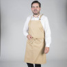 DELANTAL CON PETO Y BOLSILLO 90x75 CM SARGA GARYS