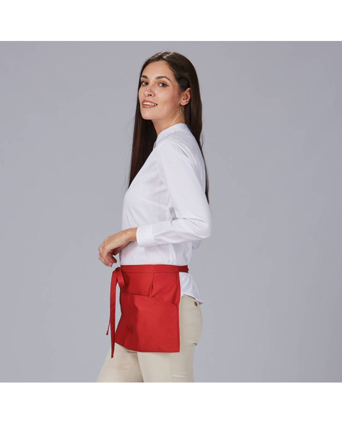 DELANTAL SIN PETO CORTO BOLSILLO 30X60 CM GARYS