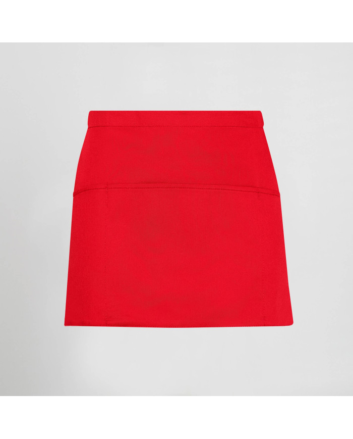 DELANTAL SIN PETO CORTO BOLSILLO 30X60 CM GARYS