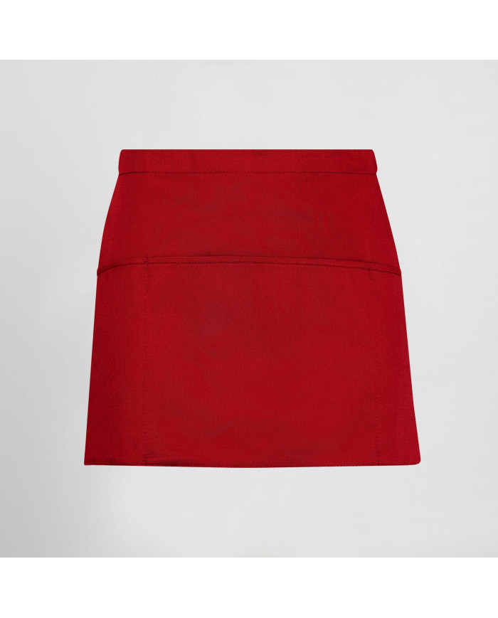 DELANTAL SIN PETO CORTO BOLSILLO 30X60 CM GARYS