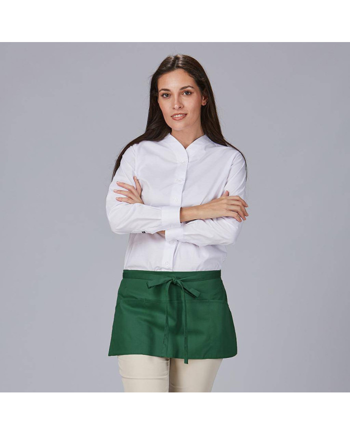DELANTAL SIN PETO CORTO BOLSILLO 30X60 CM GARYS