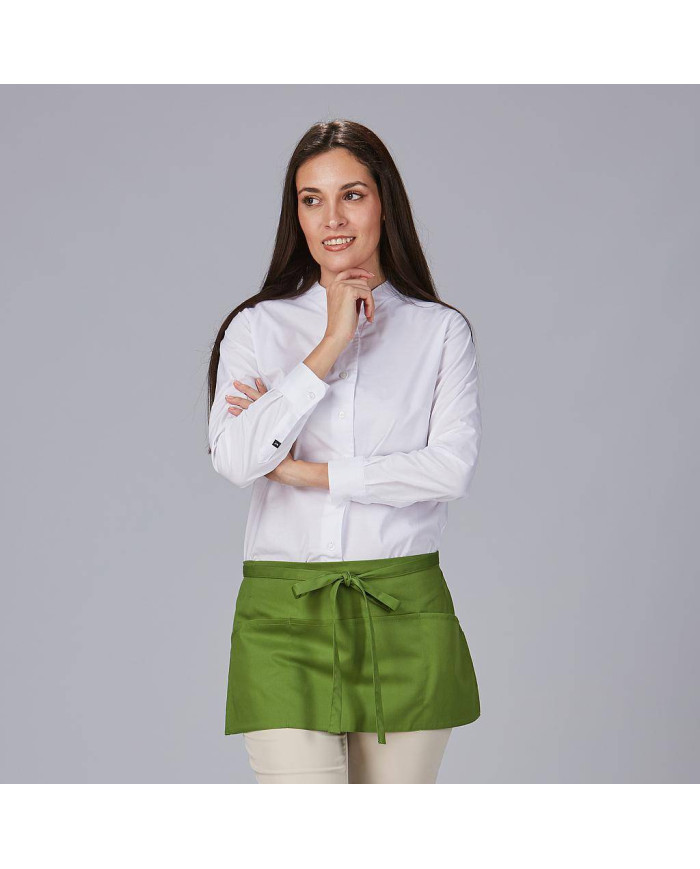 DELANTAL SIN PETO CORTO BOLSILLO 30X60 CM GARYS
