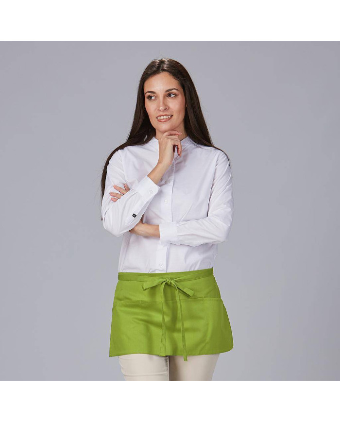 DELANTAL SIN PETO CORTO BOLSILLO 30X60 CM GARYS