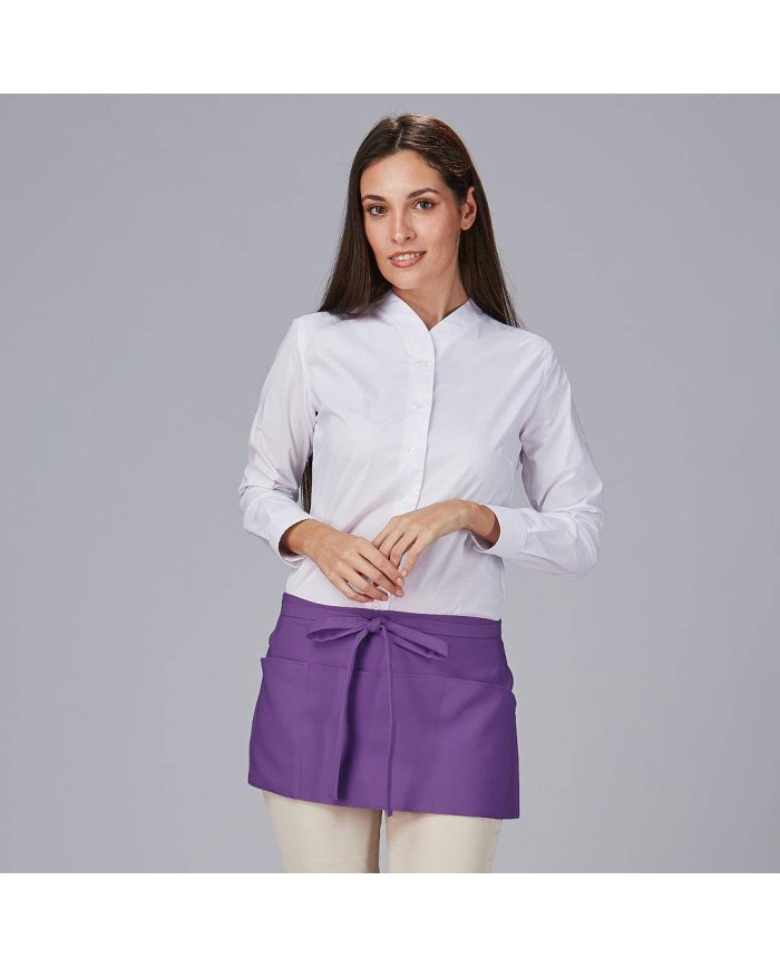 DELANTAL SIN PETO CORTO BOLSILLO 30X60 CM GARYS