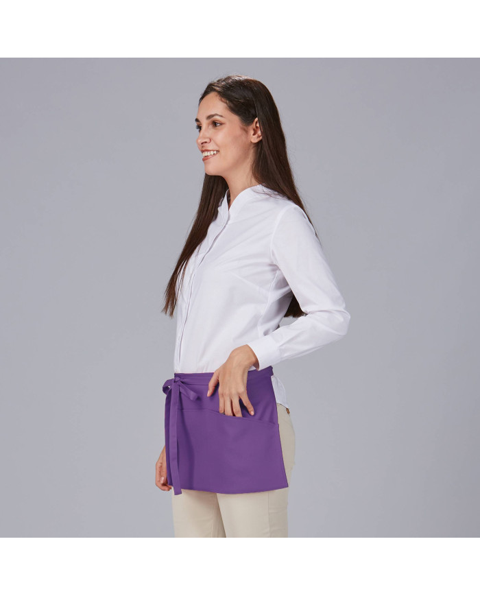 DELANTAL SIN PETO CORTO BOLSILLO 30X60 CM GARYS