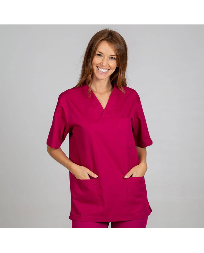 BLUSA SANITARIA UNISEX PICO COLORES GARYS