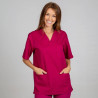 BLUSA SANITARIA UNISEX PICO COLORES GARYS