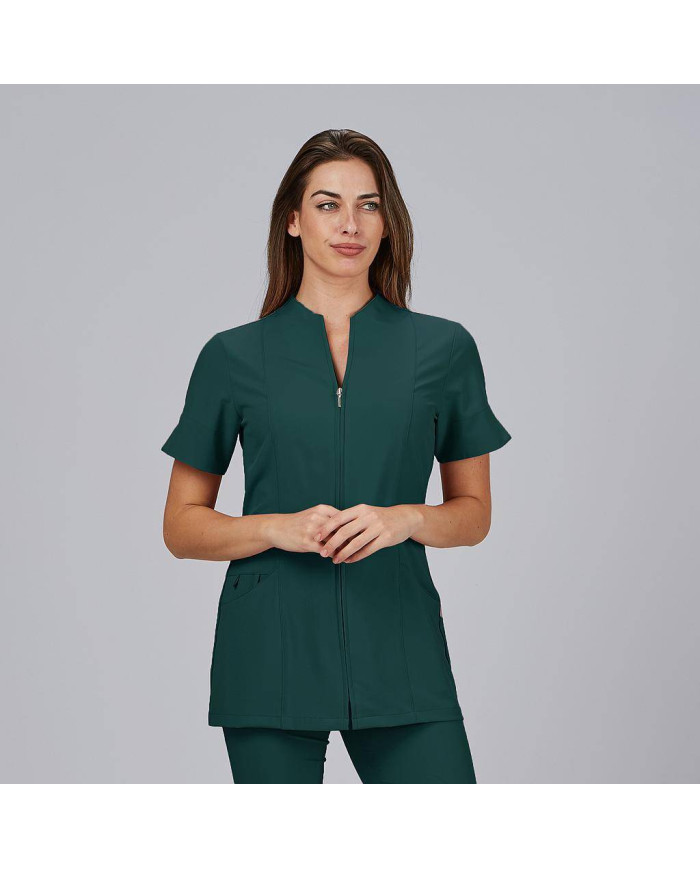 BLUSA ABIERTA MUJER YANIRA GARYS | Blusas | Uniformes