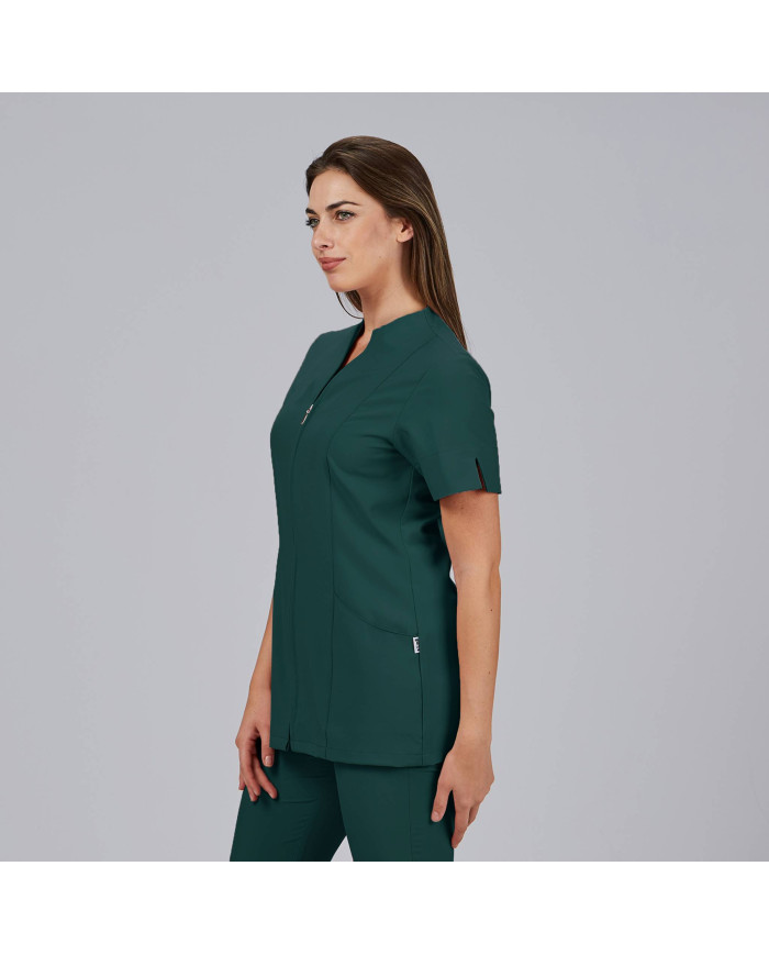 BLUSA ABIERTA MUJER YANIRA GARYS | Blusas | Uniformes