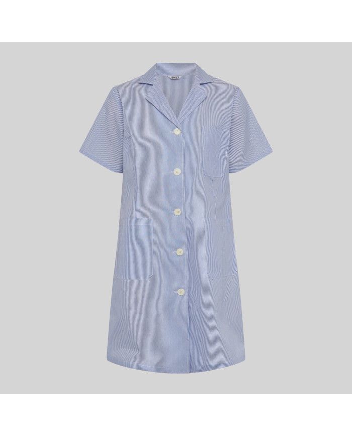 BATA MUJER M/C VICHY GARYS | Batas | Uniformes Limpieza