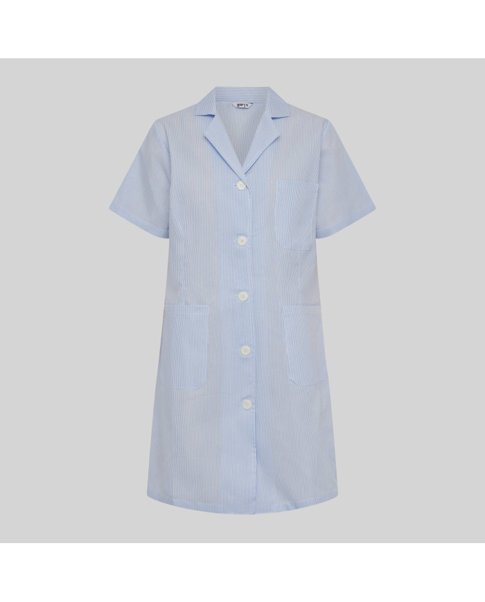 BATA MUJER M/C VICHY GARYS | Batas | Uniformes Limpieza