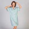 BATA MUJER M/C VICHY GARYS | Batas | Uniformes Limpieza