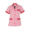 BATA MUJER CORTA VICHY M/C COMBINADA GARYS | Batas