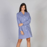 BATA MUJER M/L VICHY GARYS | Batas | Uniformes Limpieza