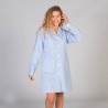 BATA MUJER M/L VICHY GARYS | Batas | Uniformes Limpieza