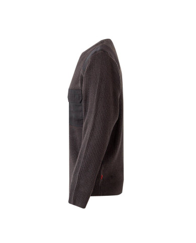 Jersey punto grueso con cuello redondo VELILLA