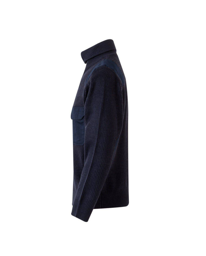 Jersey punto grueso con cuello alto VELILLA