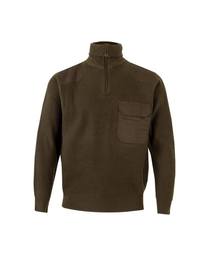 Jersey punto grueso con cuello alto VELILLA