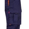 Pantalón stretch bicolor multibolsillos VELILLA