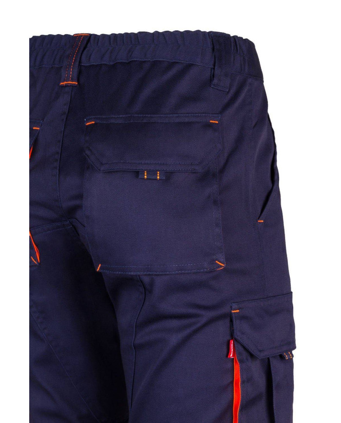 Pantalón stretch bicolor multibolsillos VELILLA