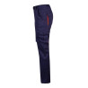 Pantalón stretch bicolor multibolsillos VELILLA