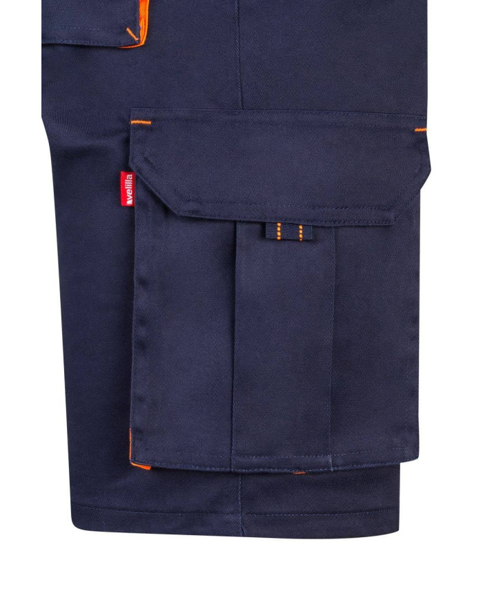 Bermudas stretch bicolor multibolsillos VELILLA