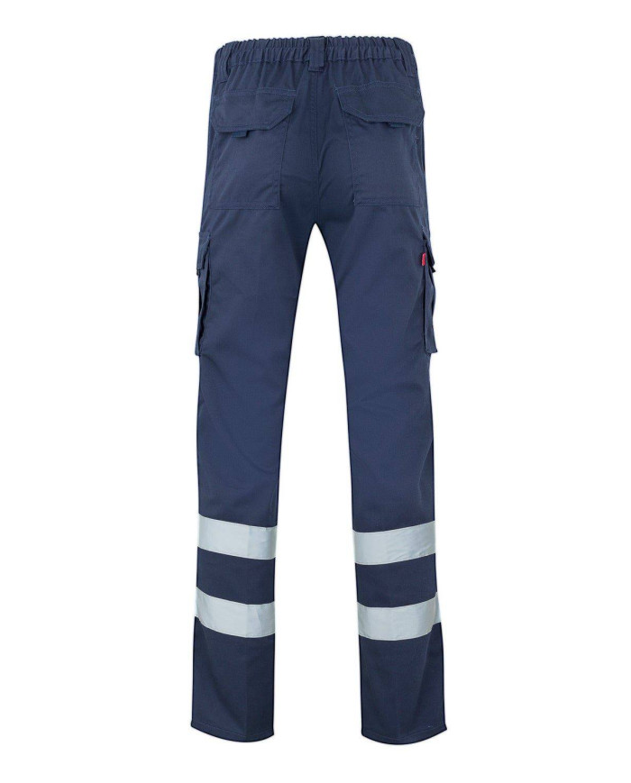 Pantalón stretch multibolsillos con cintas VELILLA