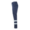 Pantalón stretch multibolsillos con cintas VELILLA