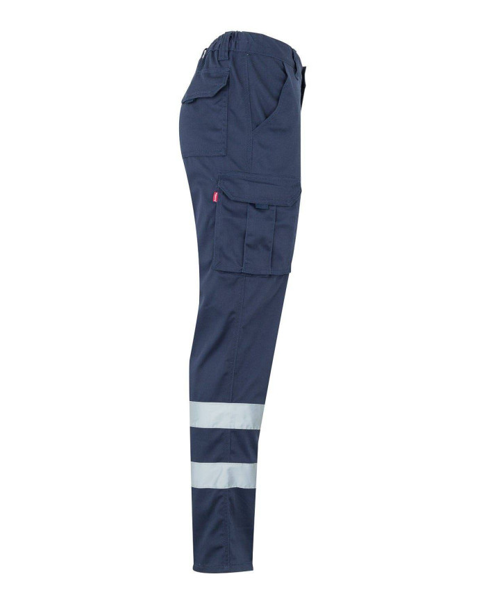 Pantalón stretch multibolsillos con cintas VELILLA