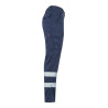 Pantalón stretch multibolsillos con cintas VELILLA