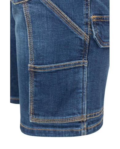 Bermudas denim stretch multibolsillos VELILLA