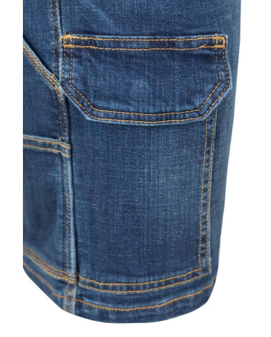 Bermudas denim stretch multibolsillos VELILLA