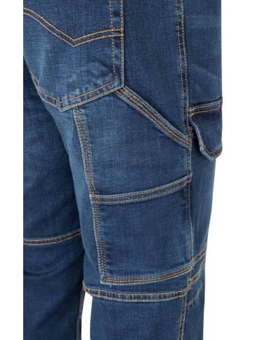 Pantalón denim stretch multibolsillos VELILLA