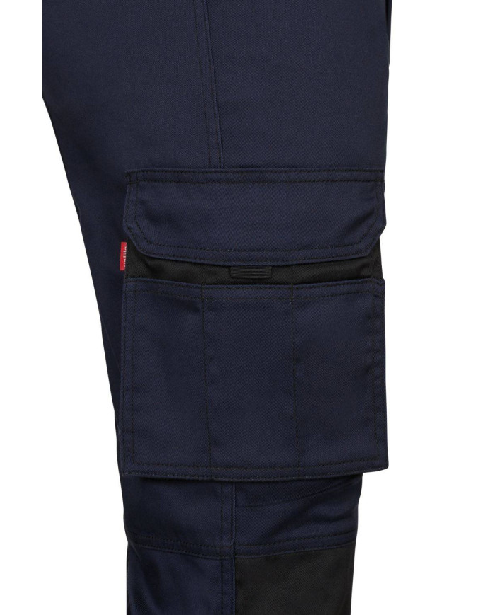 Pantalón stretch bicolor VELILLA