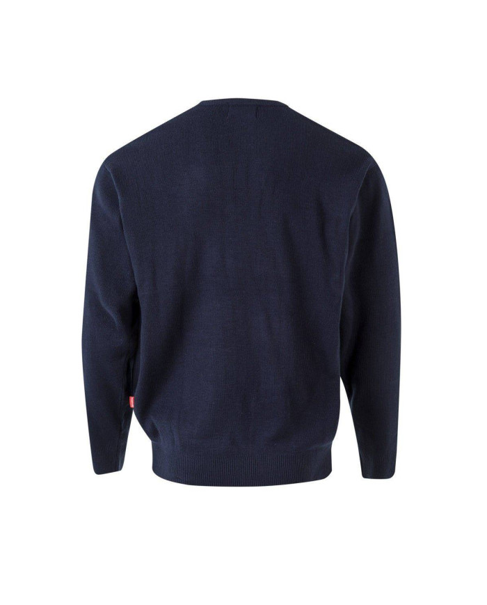 Jersey punto fino con cuello en pico VELILLA