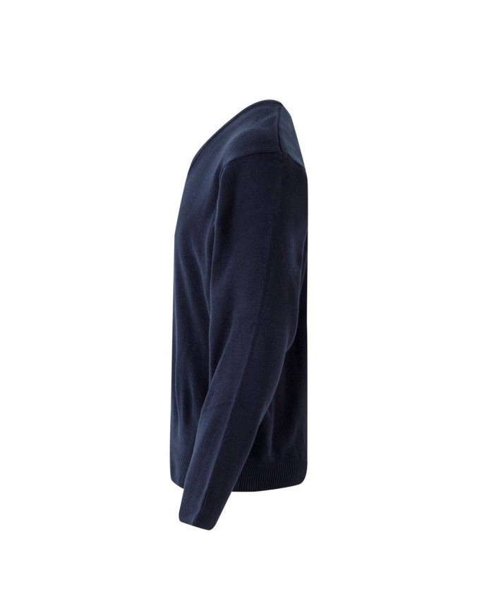 Jersey punto fino con cuello en pico VELILLA