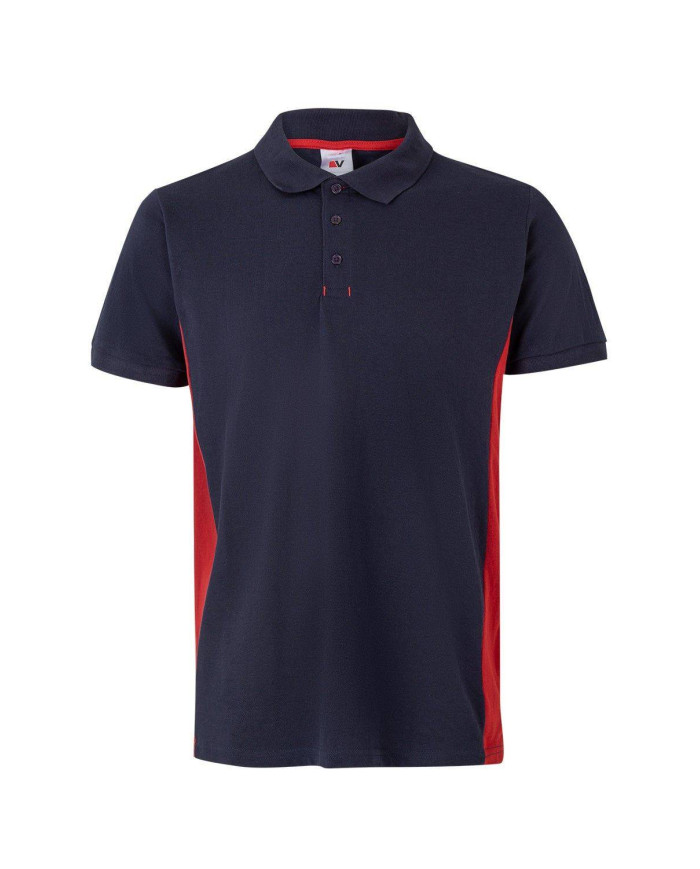 Polo bicolor manga corta VELILLA