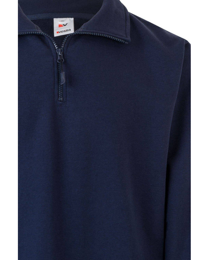 Sudadera con media cremallera VELILLA