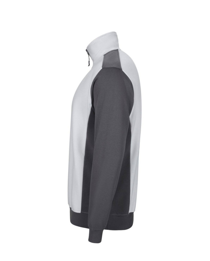 Sudadera bicolor con media cremallera VELILLA