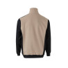 Sudadera bicolor con media cremallera VELILLA