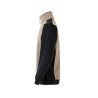Sudadera bicolor con media cremallera VELILLA
