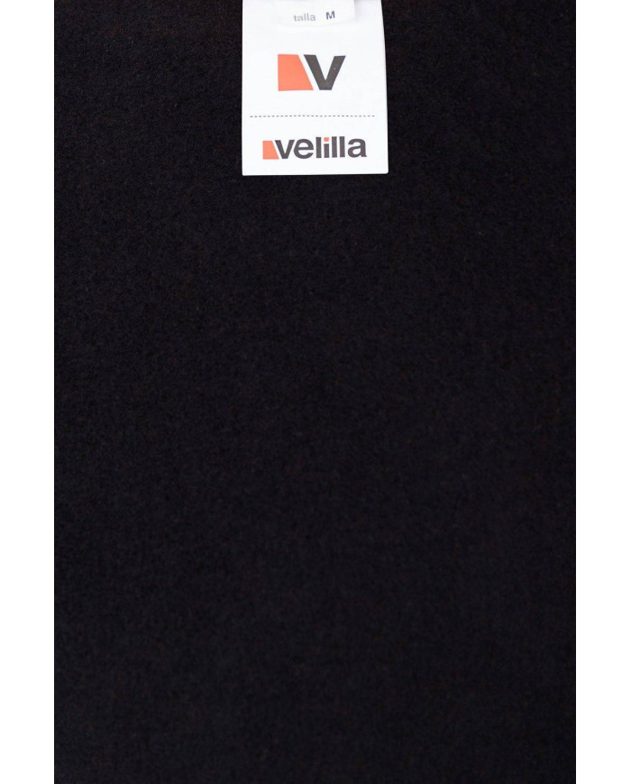 Sudadera bicolor con media cremallera VELILLA