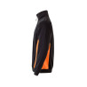 Sudadera bicolor con media cremallera VELILLA